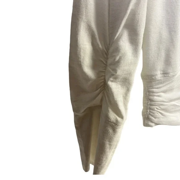 Cutter & Buck Knit Top S White Graphic Long Sleeve Athleisure Sporty Comfort NEW - Picture 5 of 13